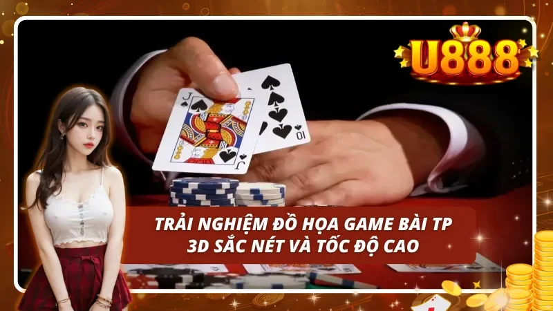 Game bài TP 3D U888 ưu điểm về trải nghiệm chân thực